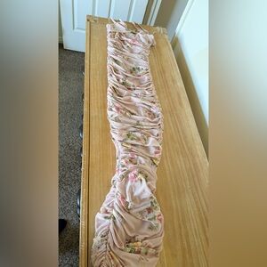 AKIRA Blush Pink Floral Fabric